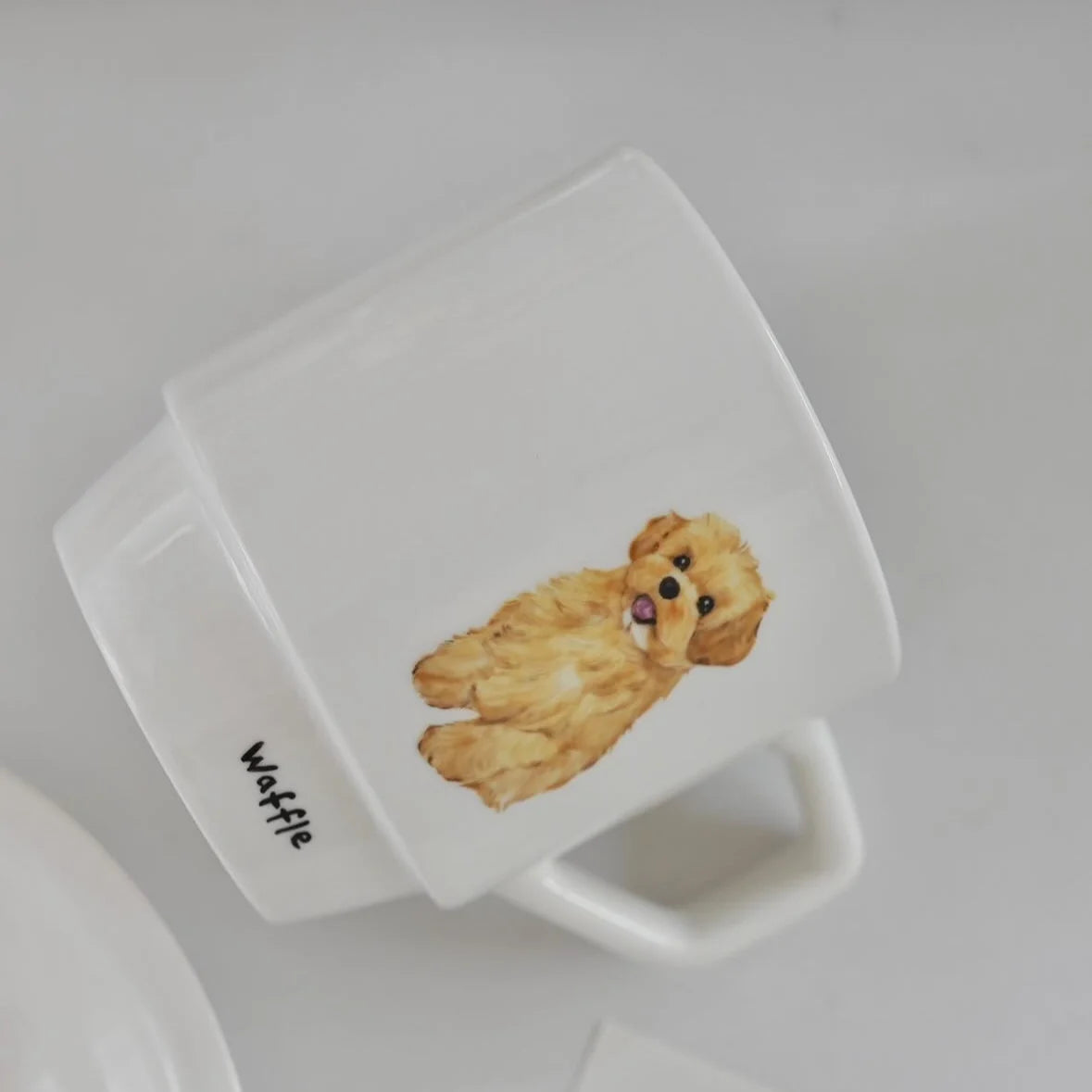 Custom Hand-Painted Pet Block Mug