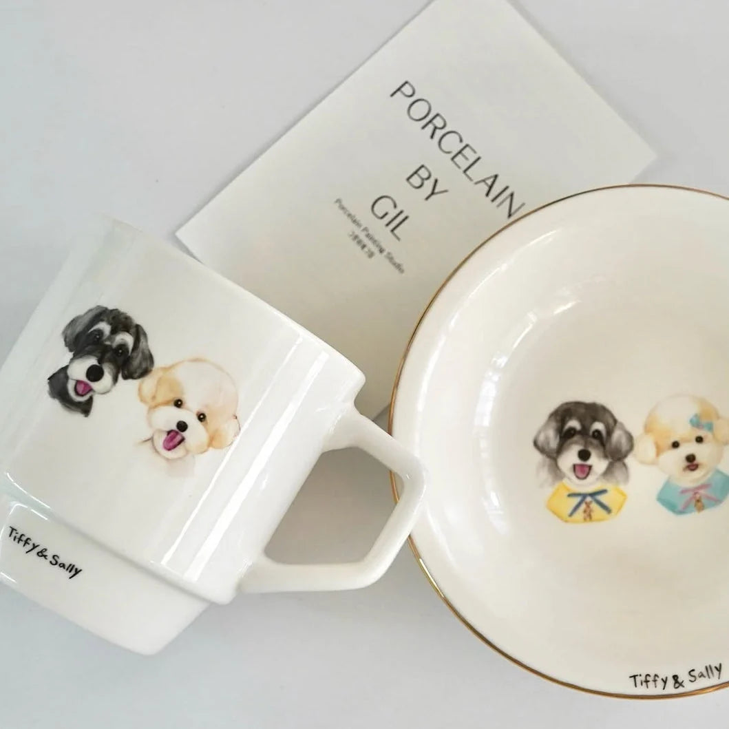 Custom Hand-Painted Pet Block Mug