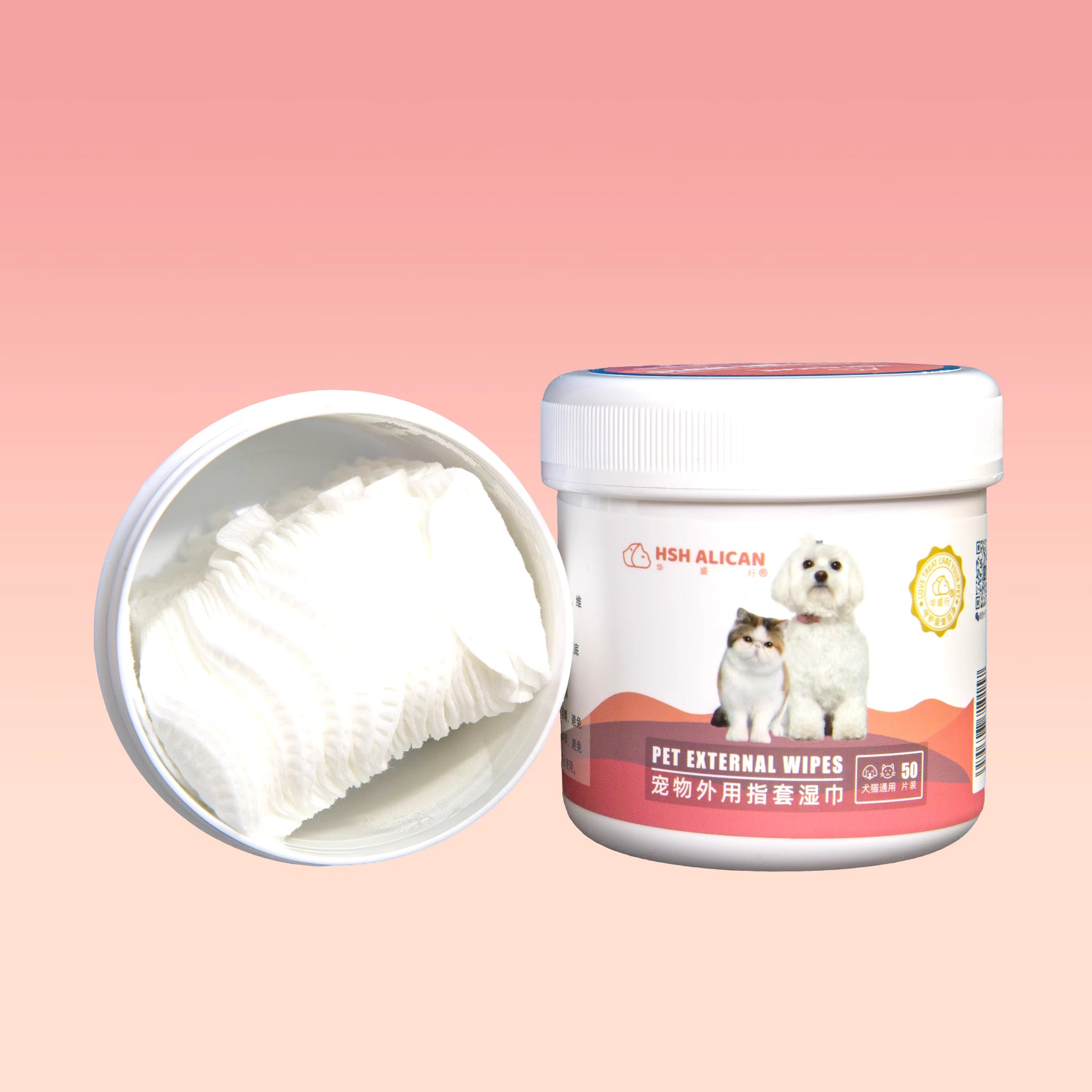 Alican Pet Eye Oral and Dental Cleaning Wipes