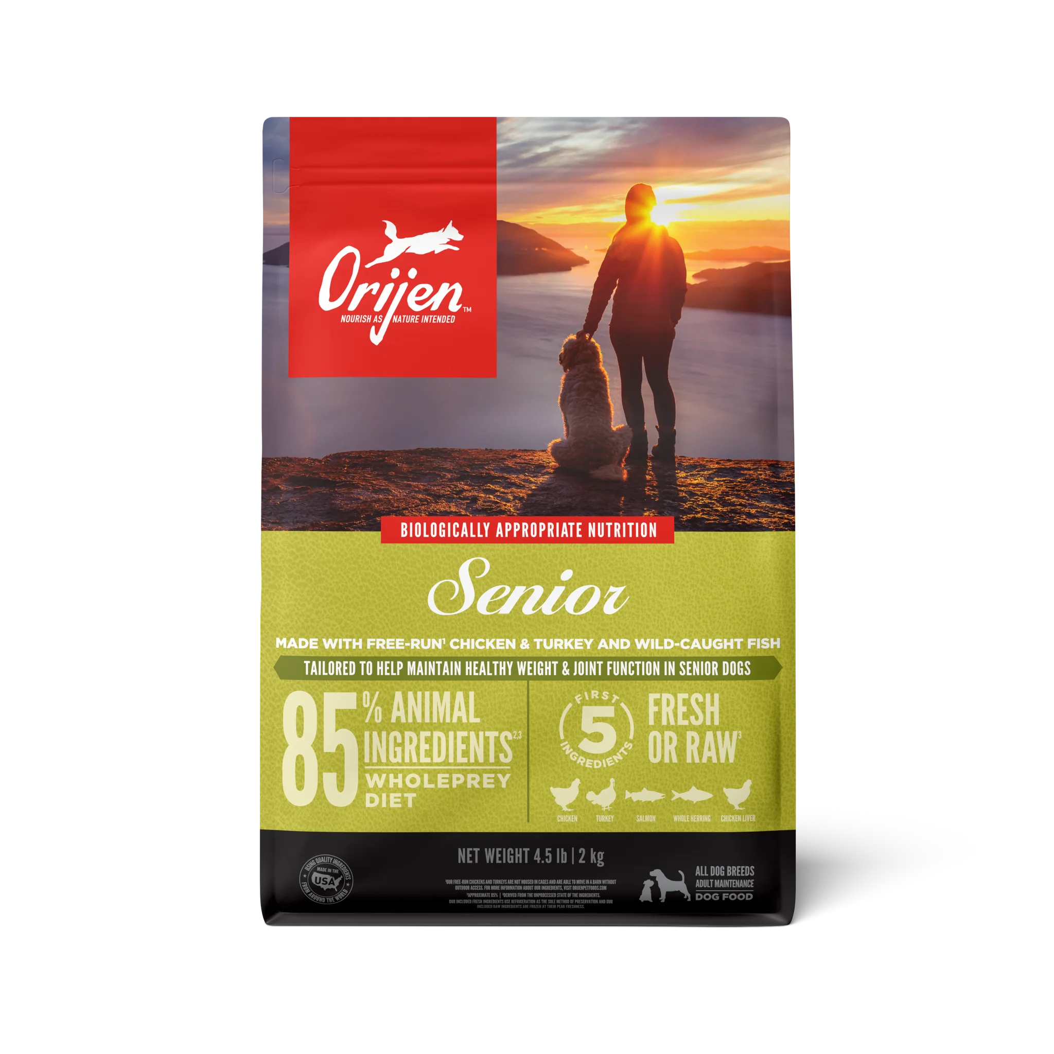 ORIJEN Senior Grain-Free Dry Dog Food
