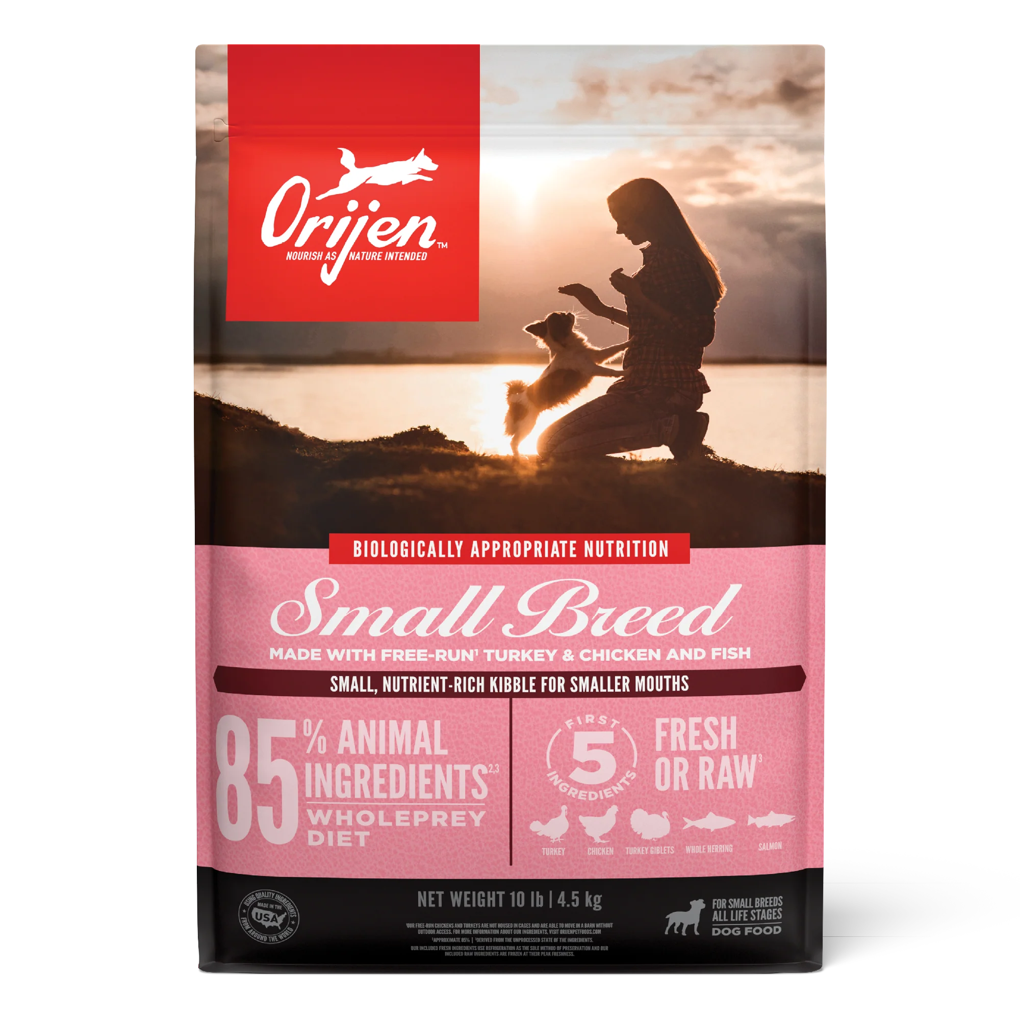 ORIJEN Small Breed Grain-Free Dry Dog Food