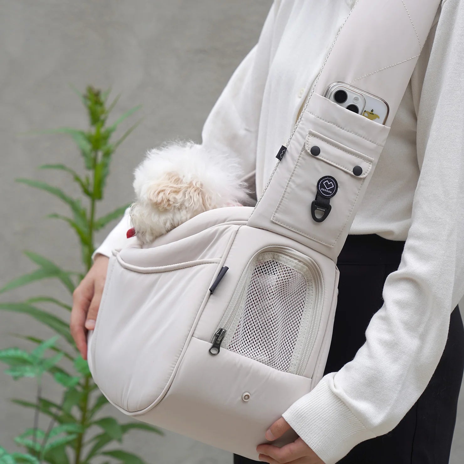 [SO-CA019] SSOOOK SLING BAG (V.Open) - kikiandpuppies