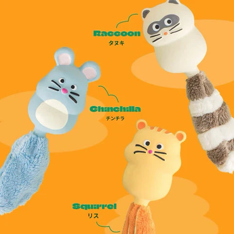 Animal Tail Latex Toy (3 Designs) - kikiandpuppies