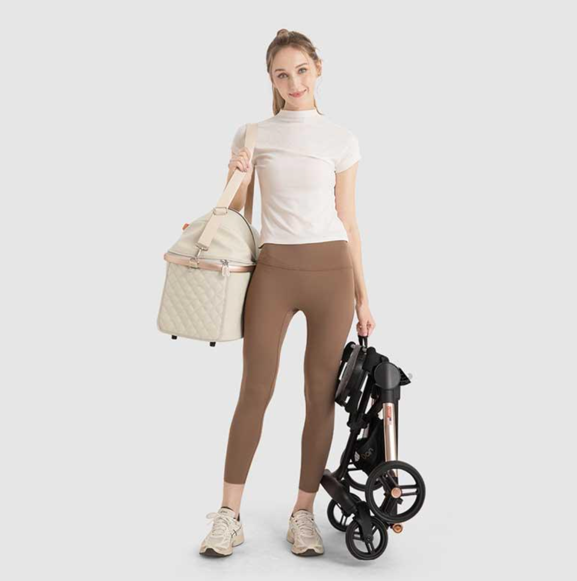 TooDanDan Twin Two-Seater Pet Stroller - kikiandpuppies