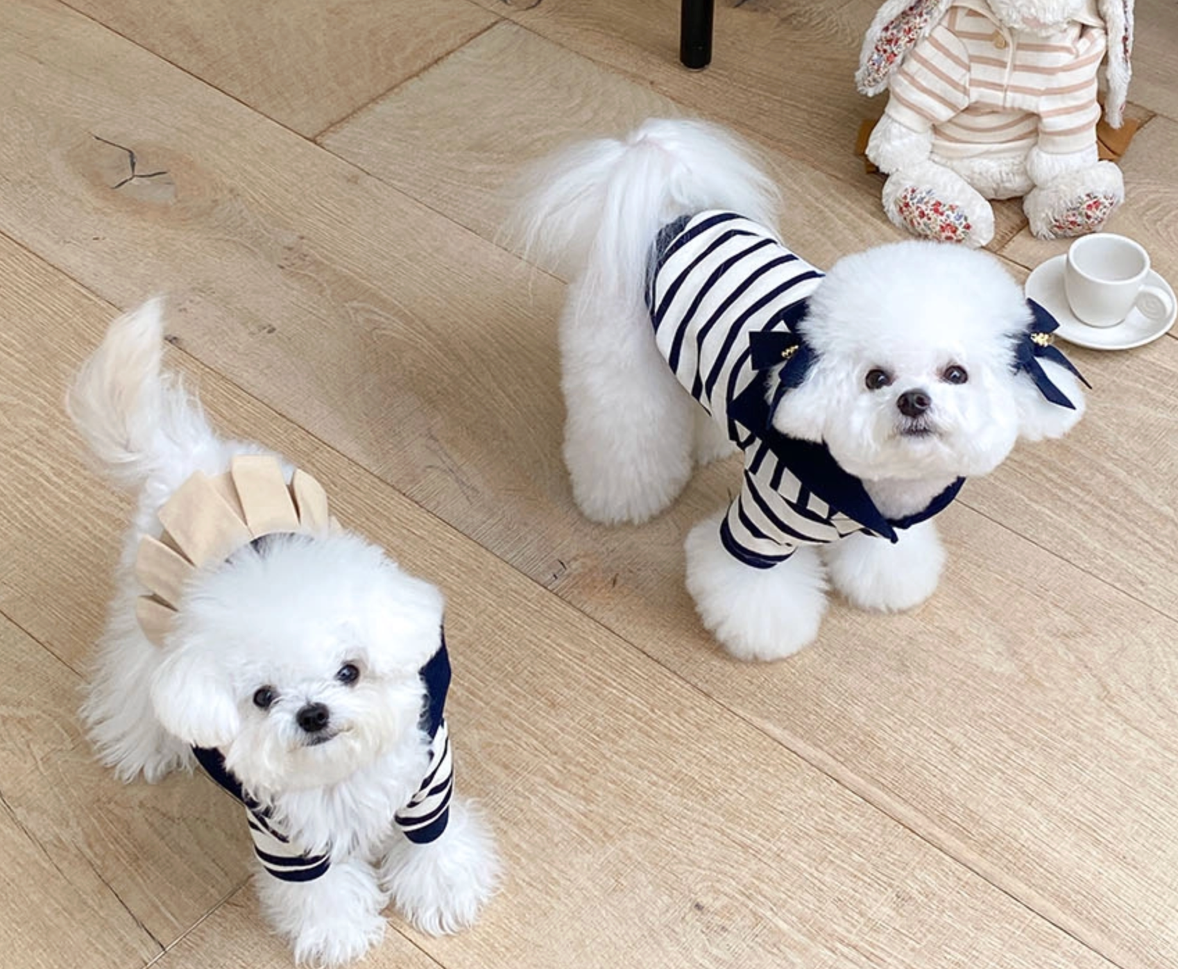 Pet Navy Striped Top