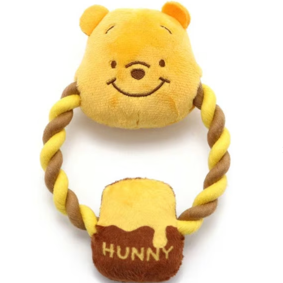 Disney Winnie the Pooh Rope Toys Pooh - kikiandpuppies