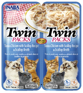 Inaba - Twin Packs Tuna with Chicken & Scallop Flavored Broth