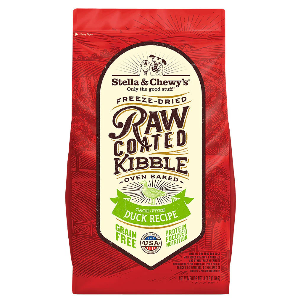 Freeze Dried Cage Free Duck Raw Coated Dog Dry Food