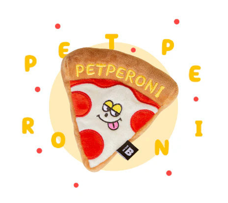 Pepperoni Pizza Toy - kikiandpuppies