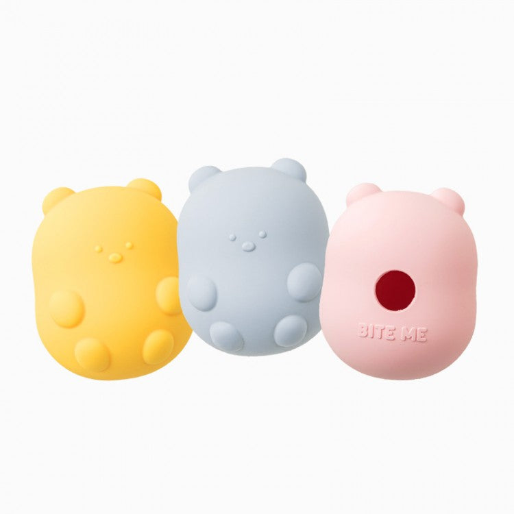 Jelly Bear Silicone Nosework ball (3color set) - kikiandpuppies