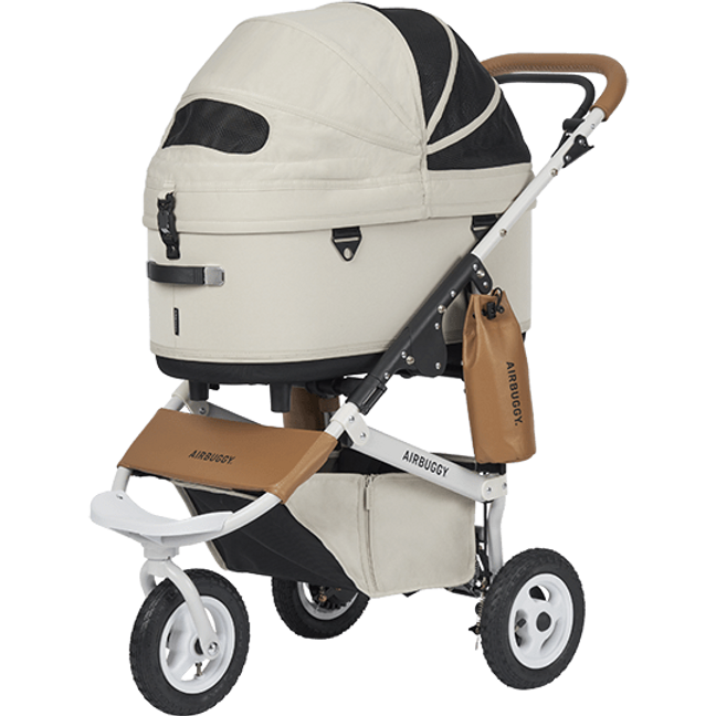 Airbuggy DOME3  Urban White Large Stroller - kikiandpuppies