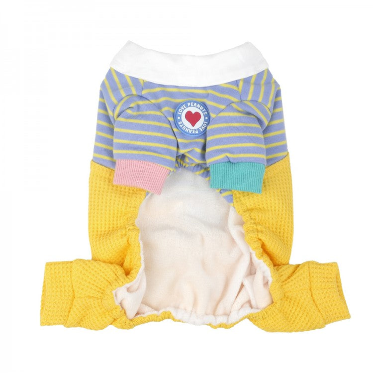 Peanuts Two Pocket All-in-One Yellow - kikiandpuppies