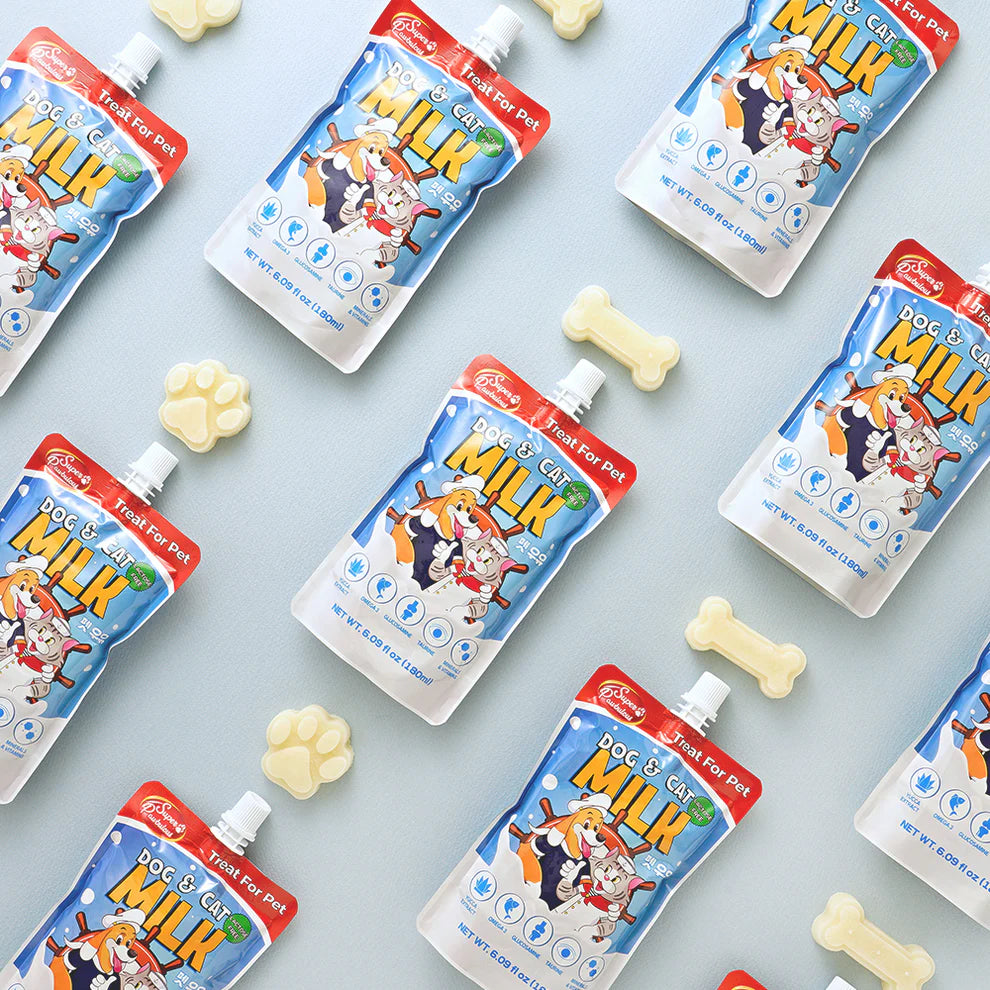 Super Paw Dog & Cat Milk Lactose FREE Plain - kikiandpuppies