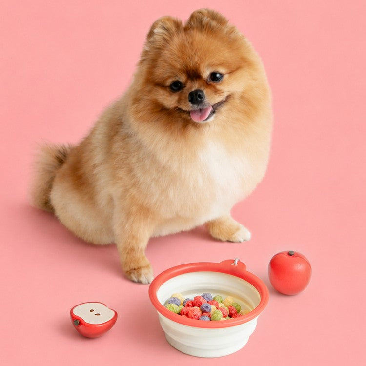 Bite Me Hello Kitty Foldable Pet Bowl
