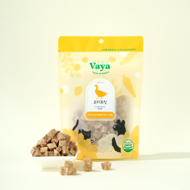 VAYA Freeze Dried Duck Treat 80g