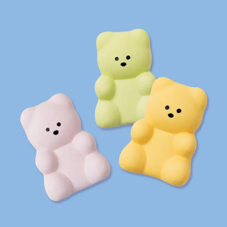 Little Jelly Bear Latex Toy (3 pcs) - kikiandpuppies
