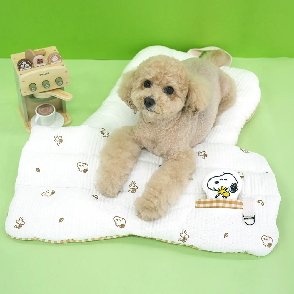 Peanuts Bakery Stroller Guard & Cushion