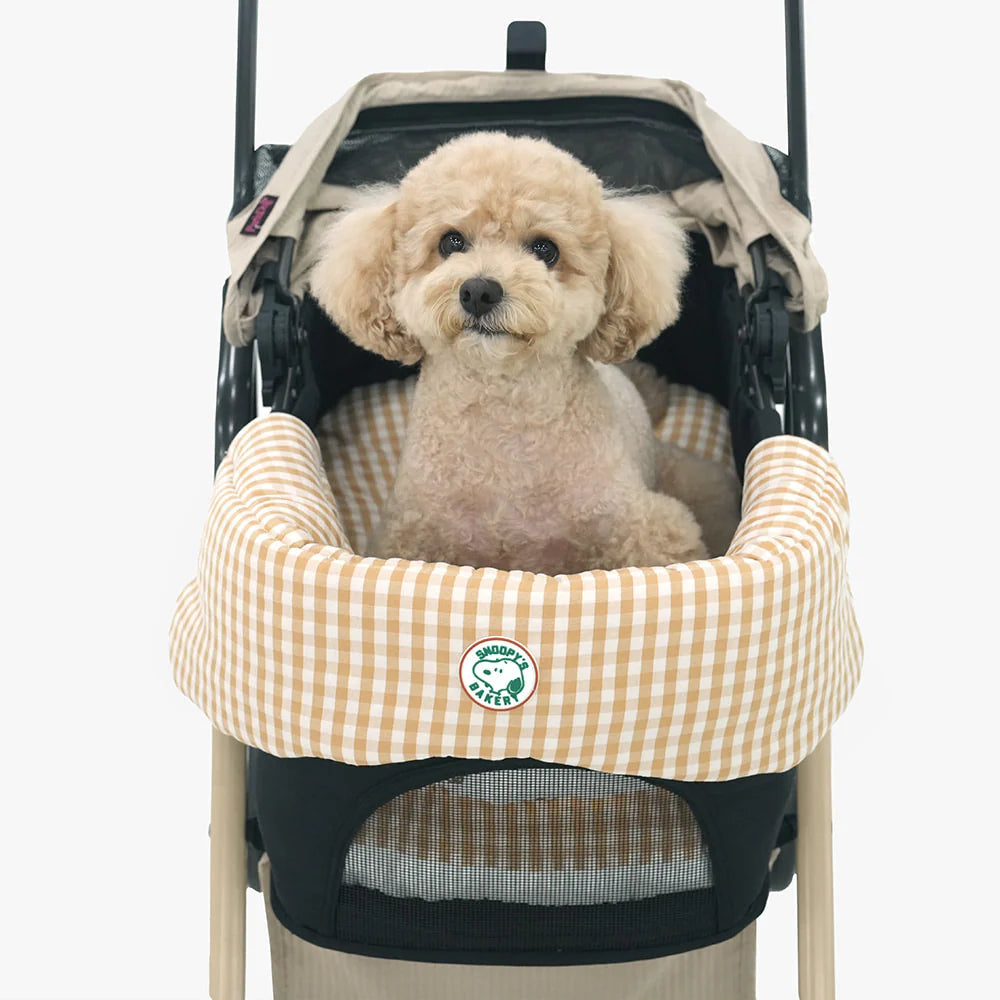 Peanuts Bakery Stroller Guard & Cushion