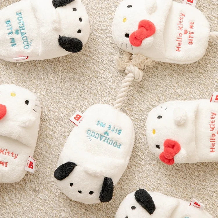 Bite Me Sanrio Slipper Tug Toys