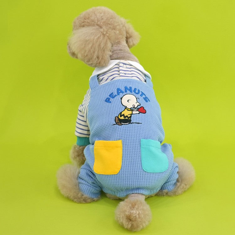 Peanuts Two Pocket All-in-One Yellow - kikiandpuppies