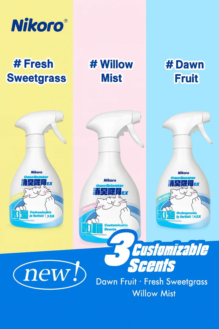 Nikoro Multi-Purpose Pet Deodorising & Antibacterial Spray Forest Berries 370ml