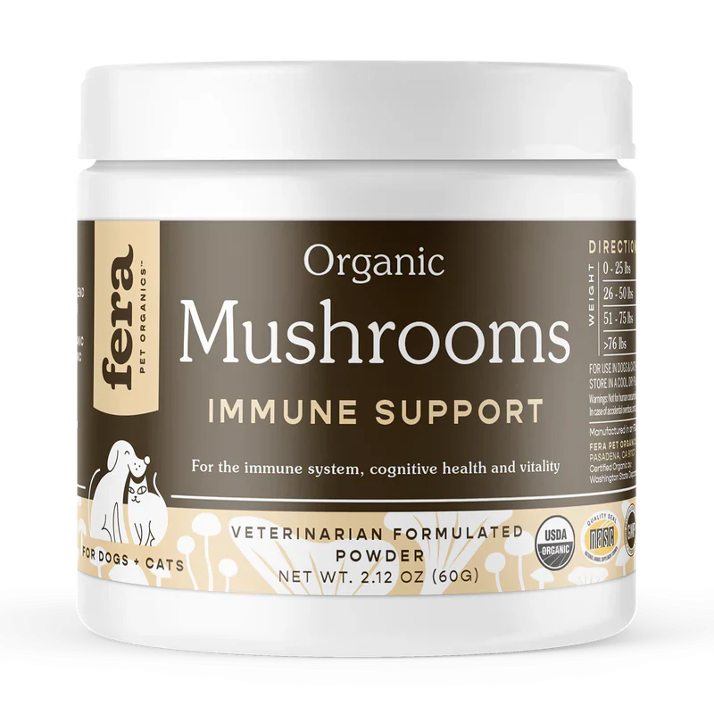 Fera USDA Organic Mushroom Blend for Immune Support 60g