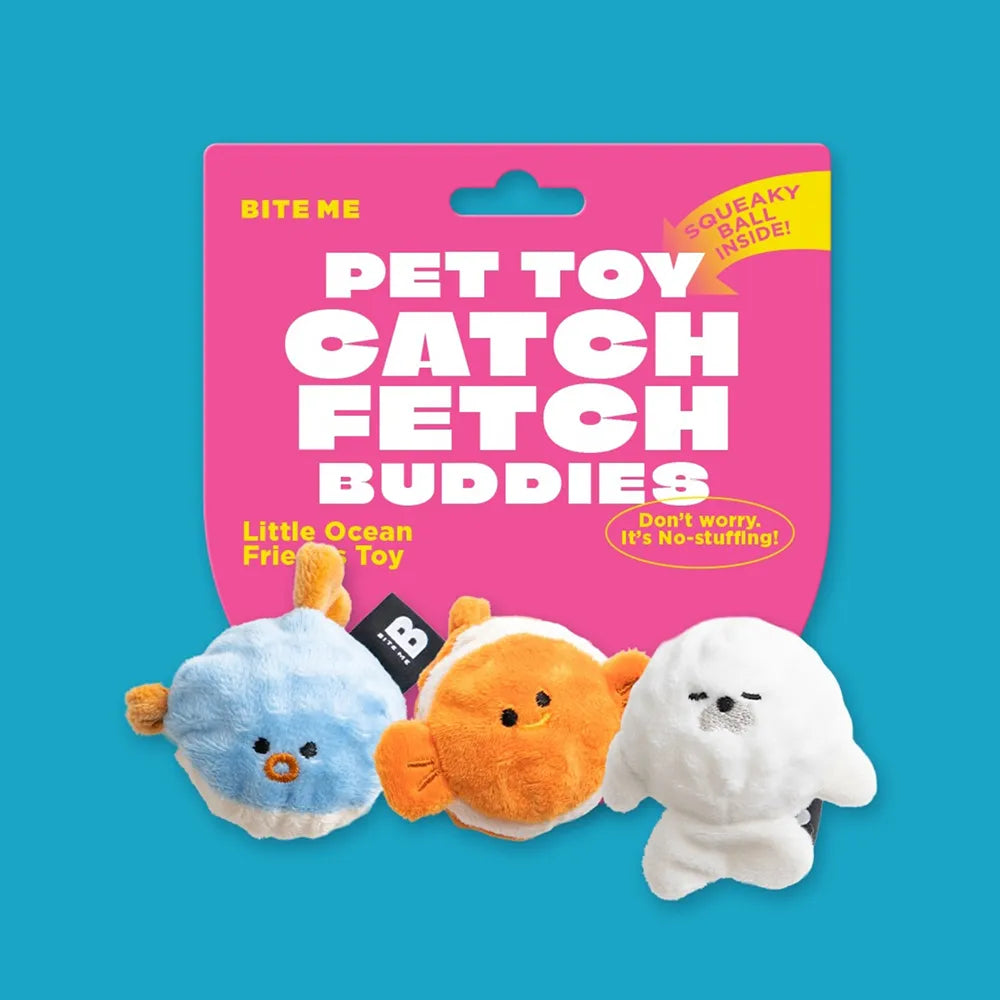 Biteme Little Ocean Friends Toy (3pcs) - kikiandpuppies