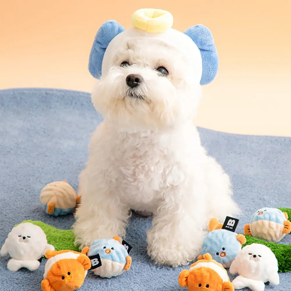 Biteme Little Ocean Friends Toy (3pcs) - kikiandpuppies