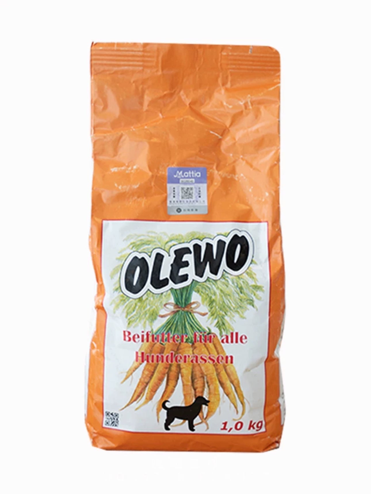 Olewo Dehydrated Carrots Dog Food Supplement, 1KG - kikiandpuppies