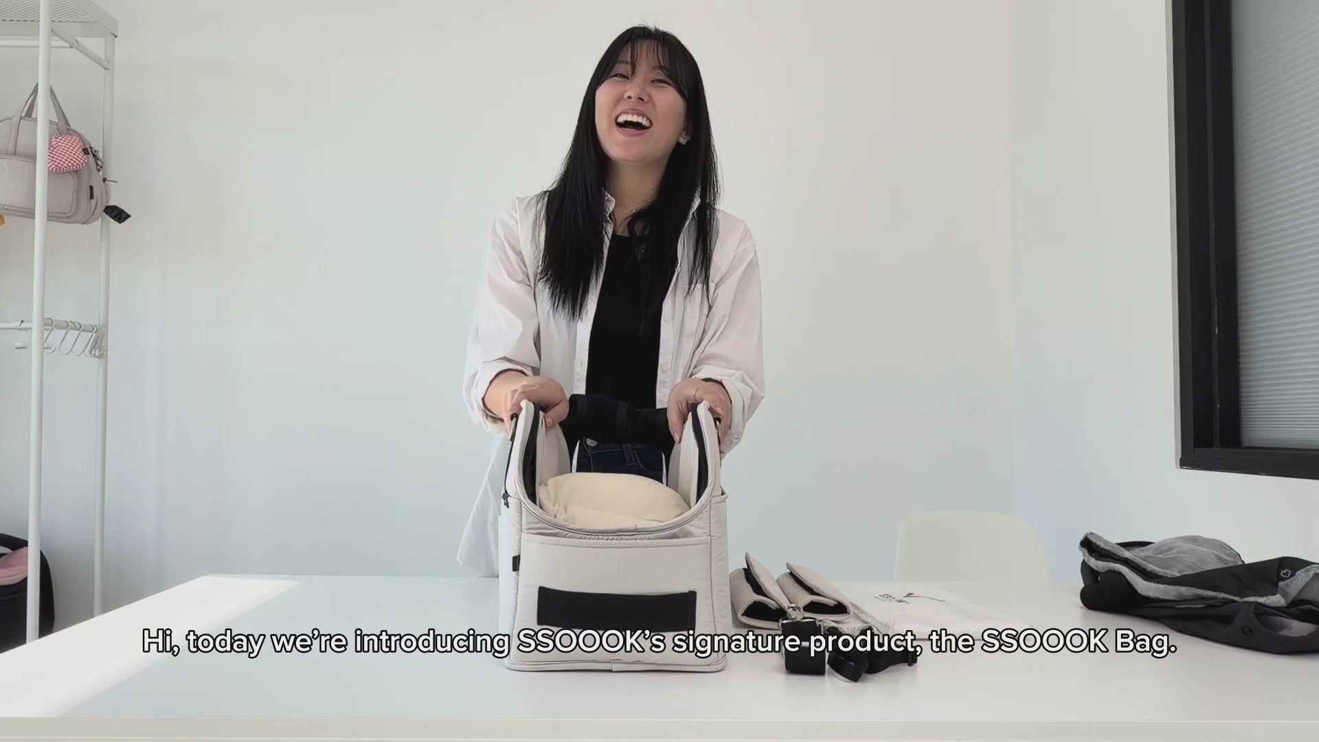 [SO-CA001] SSOOOK Pet Car Seat Bag 15Beige