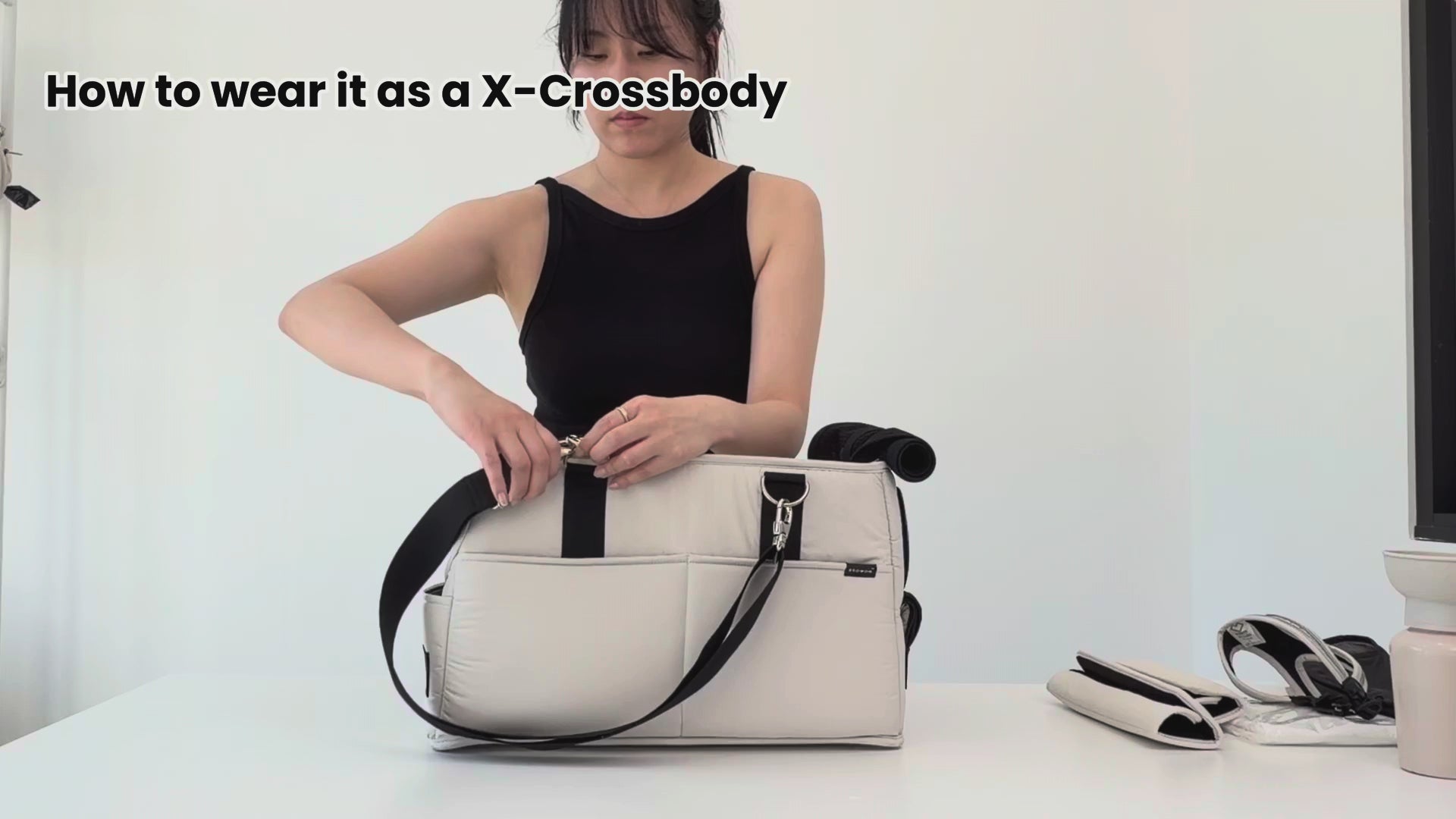 [SO-CA001] SSOOOK Pet Car Seat Bag 15Beige