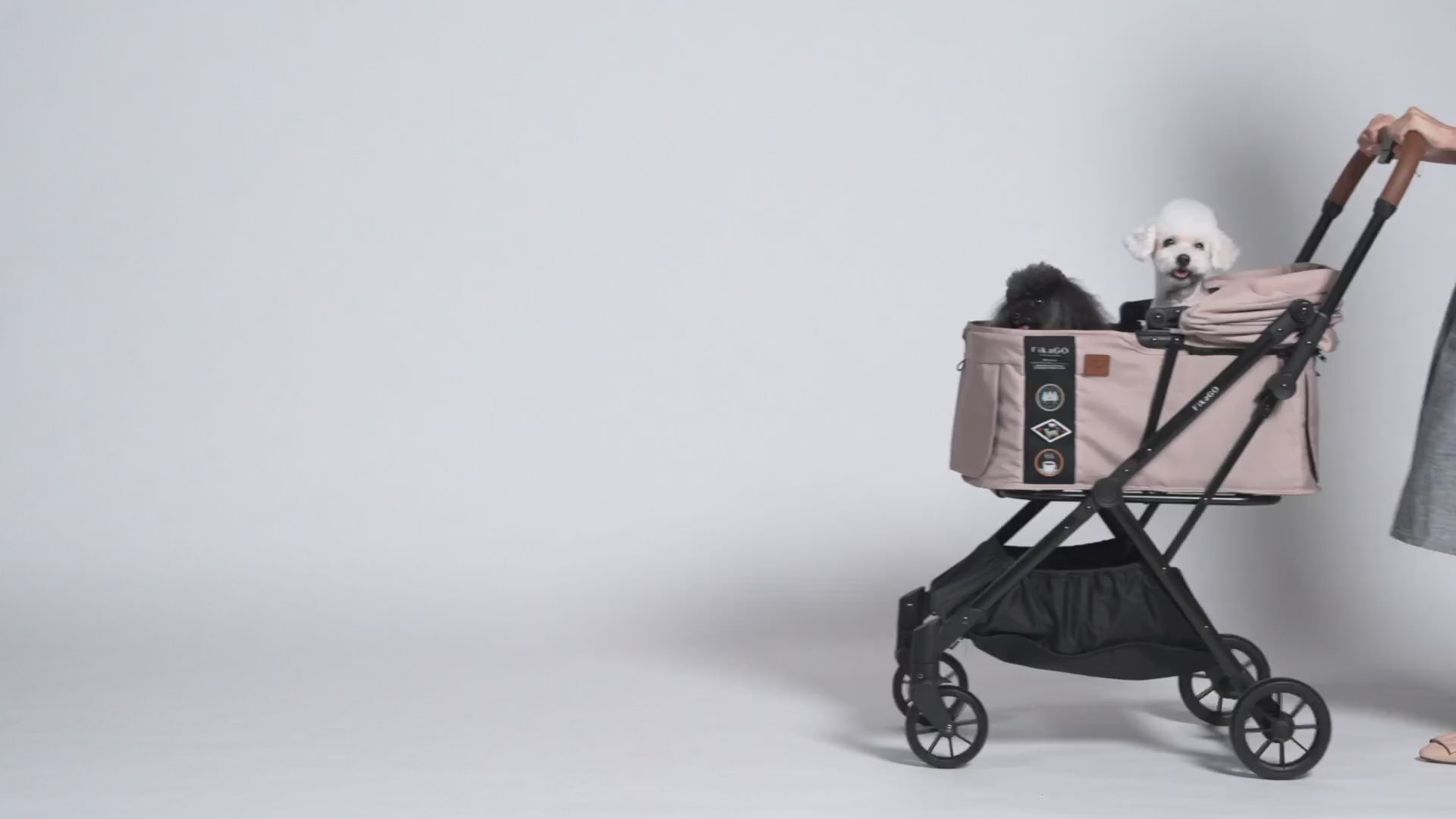 FikaGo Free To Go 2.5 Auto-folding Dog Stroller