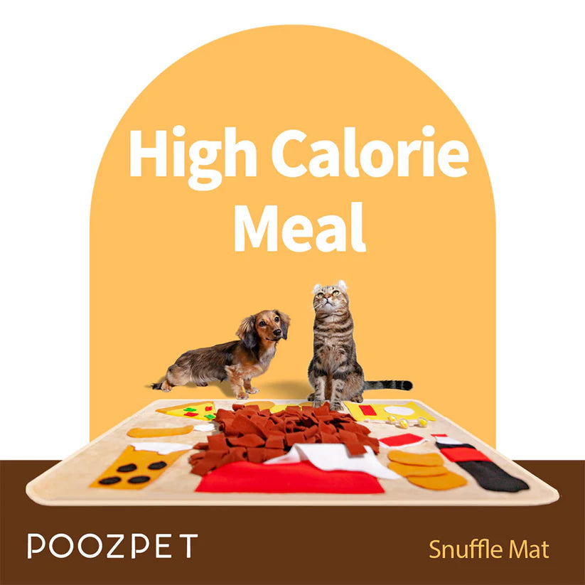 Poozpet Fast Food Snuffle Mat - kikiandpuppies