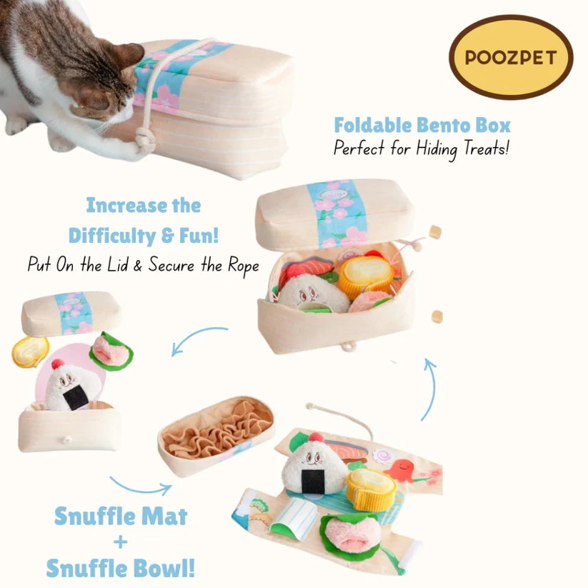 Poozpet Bento Box Snuffle Toy - kikiandpuppies