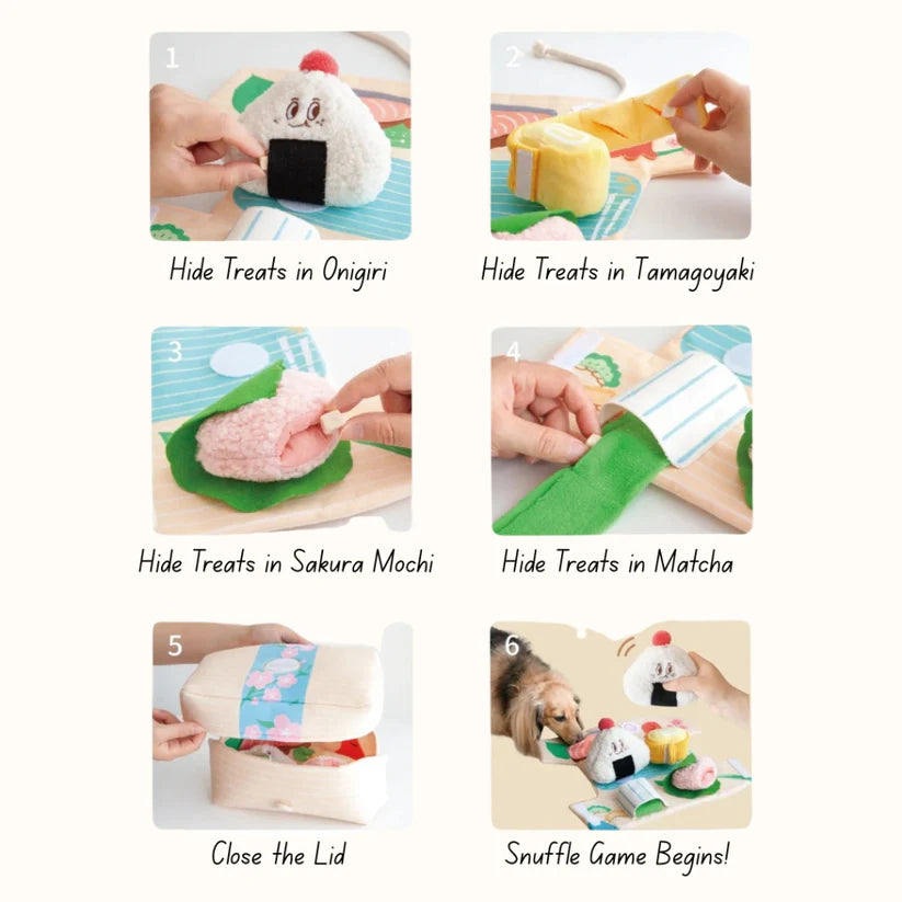 Poozpet Bento Box Snuffle Toy - kikiandpuppies