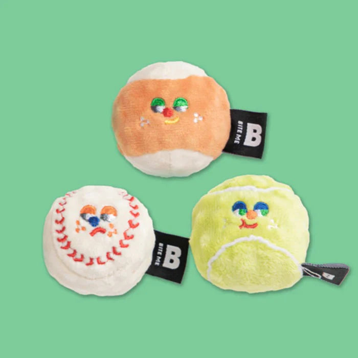 Mini Sports Ball Toy - 3pcs - kikiandpuppies